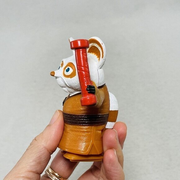 McDonald Kung Fu Panda Master Shifu Wind Up Toy Figure Walk Move Cake Topper Mcd - Picture 4 of 10